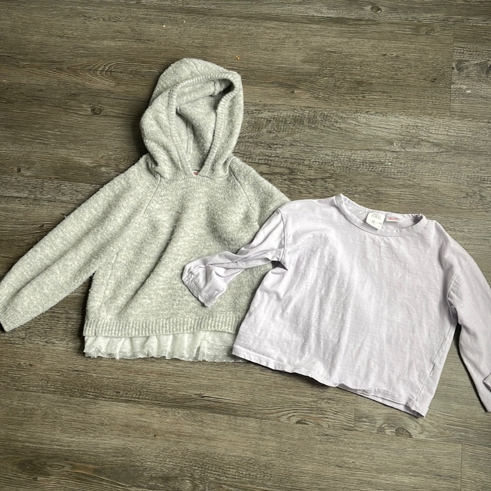 Zara sweater and top